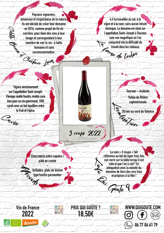 3 coups 2022 - La Ferme de l'Arbre