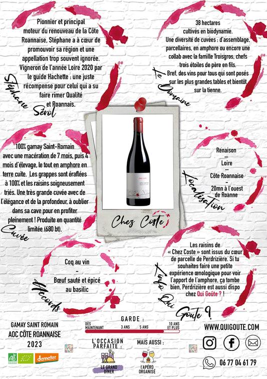 Chez Coste 2023 - Stéphane Sérol