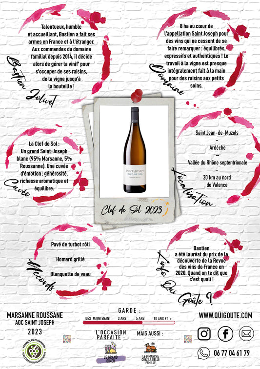 Saint Joseph Clef de Sol - Bastien Jolivet