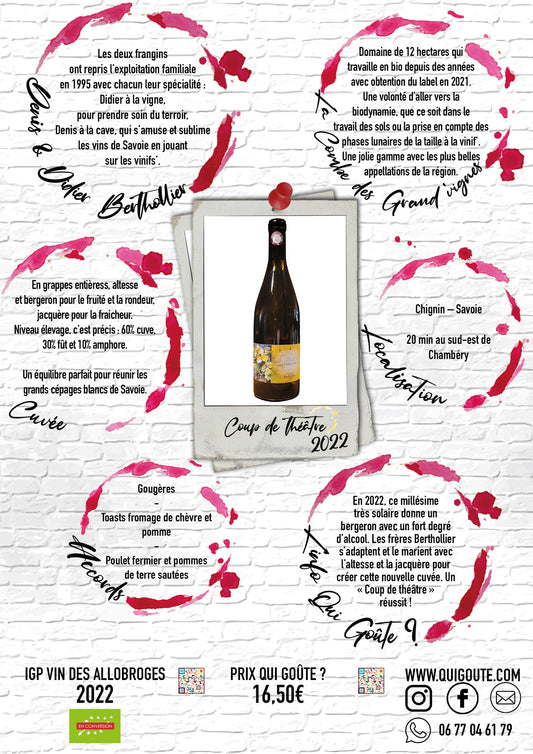 Coup de théâtre 2022 - Denis et Didier Berthollier