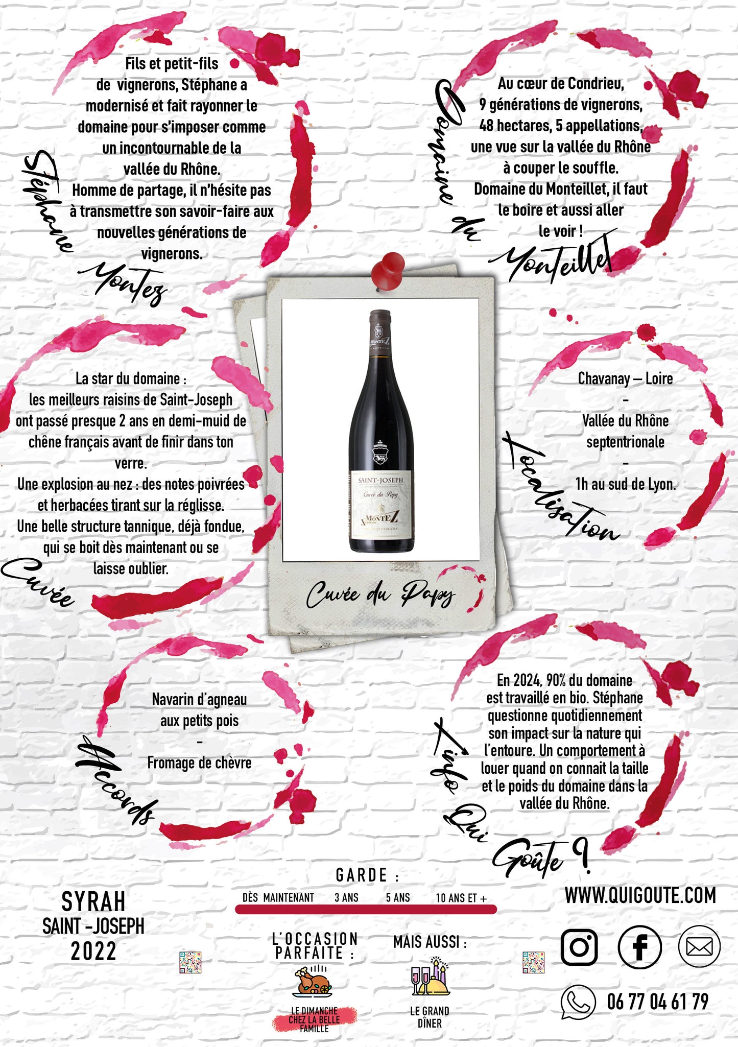 La Cuvée du Papy 2022 - Stéphane Montez