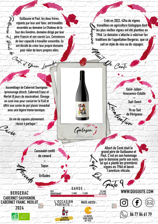 "Galapia" 2024 - Domaine Albert de Conti