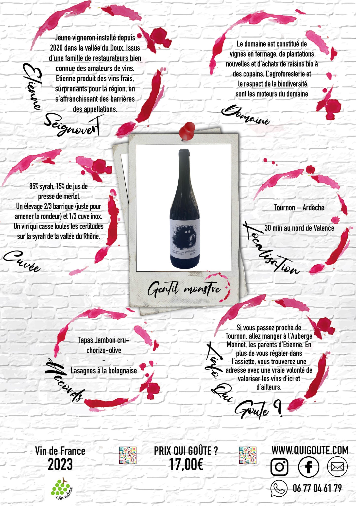 Gentil Monstre 2023 - Etienne Seignovert