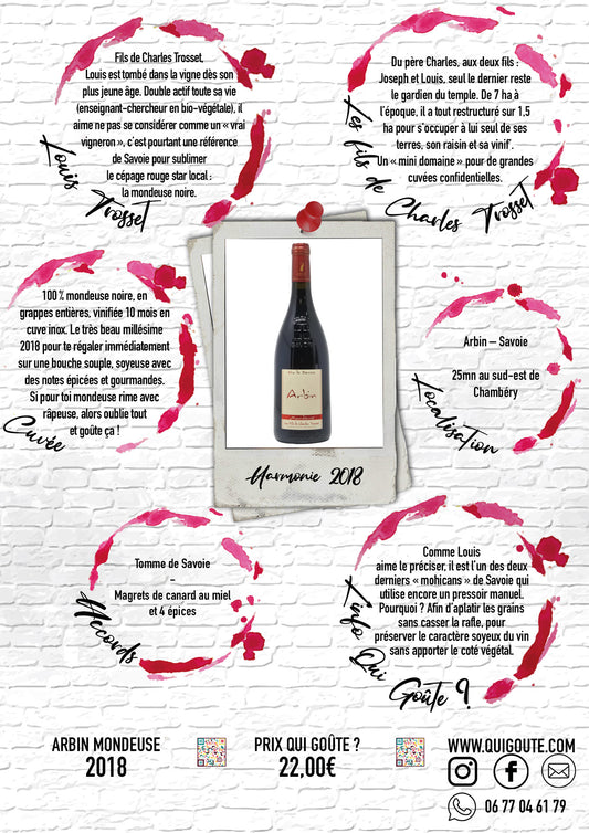 Harmonie 2018 - Les fils de Charles Trosset