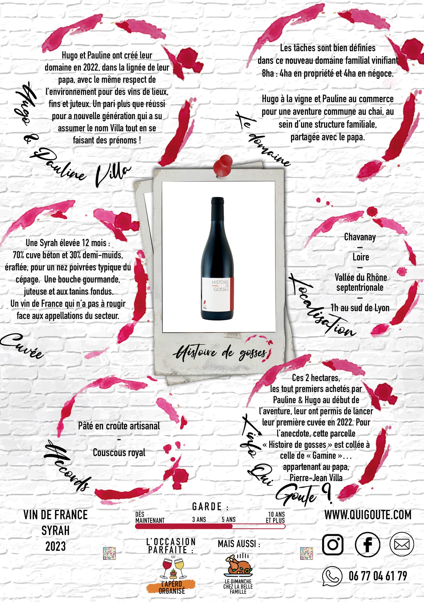 Histoire de gosses 2023 - Hugo et Pauline Villa