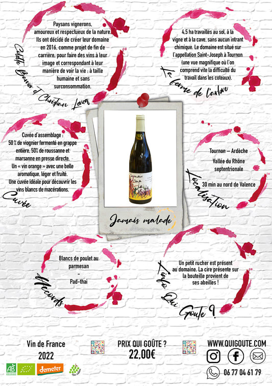 Jamais malade 2023 - La Ferme de l'Arbre