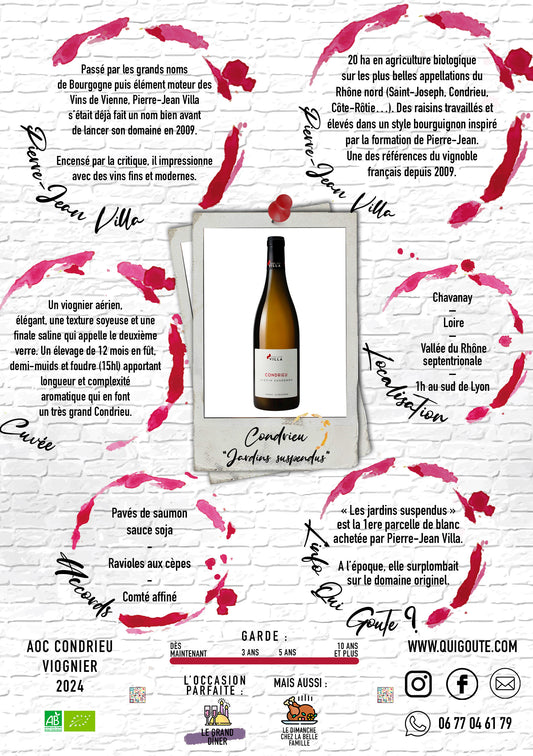 Condrieu "Jardin Suspendu" 2024 - Pierre-Jean Villa