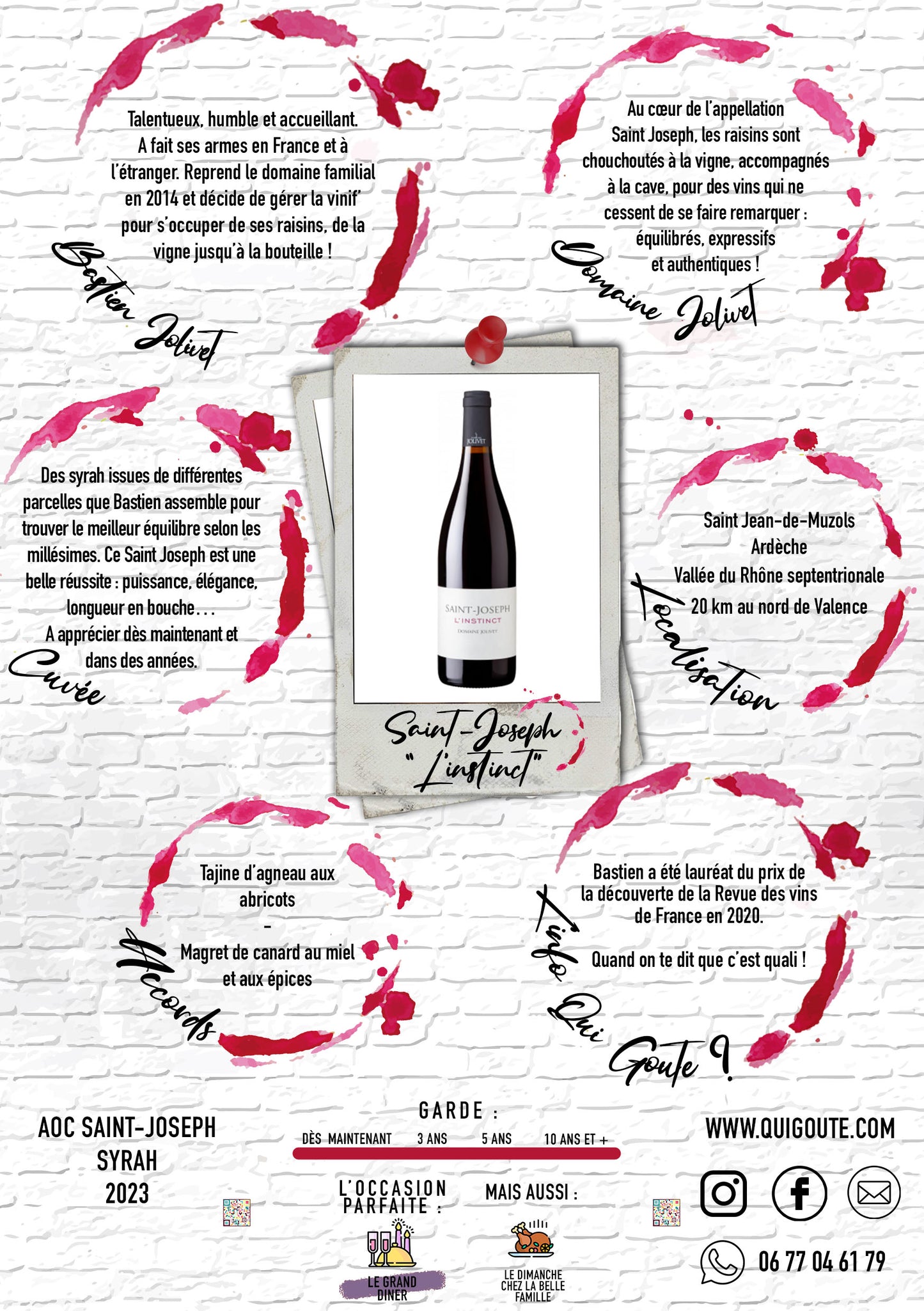 Saint Joseph "L'Instinct" 2023 - Bastien Jolivet