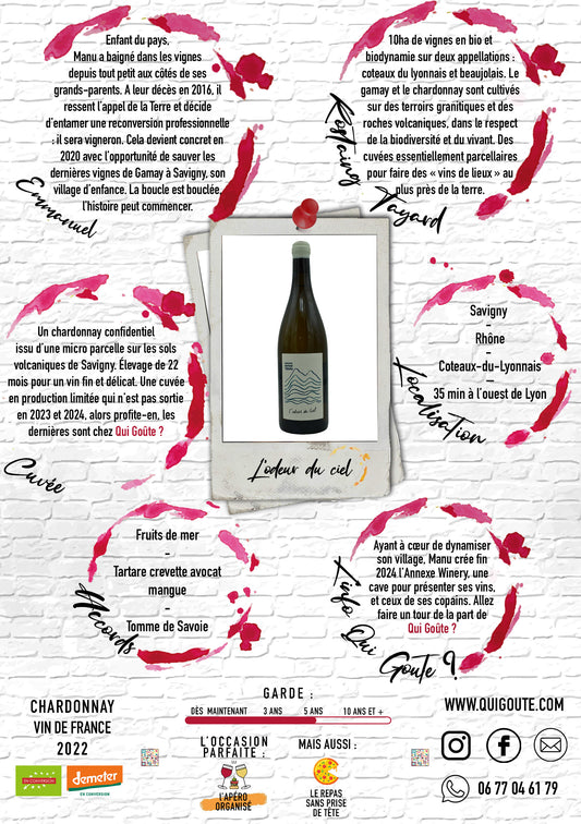 L'odeur du ciel 2022 - Rostaing Tayard