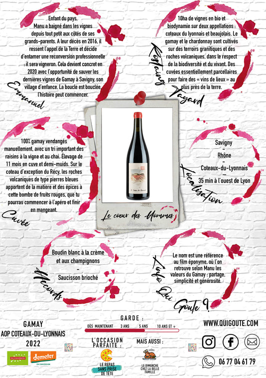 Le coeur des hommes 2022 - Rostaing Tayard