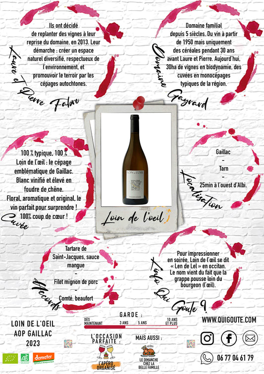 Loin de l’œil 2023- Gayrard