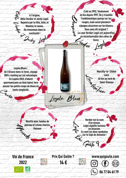 Loyela Blues 2022 - Verdier Logel