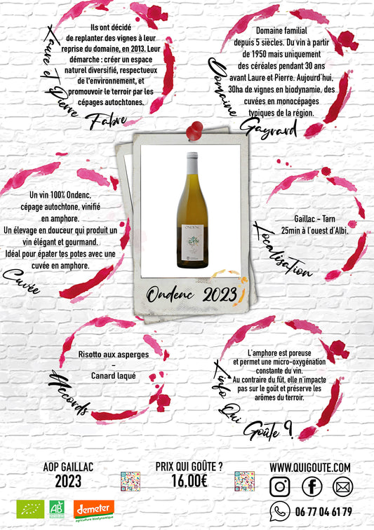 Ondenc 2023 - Gayrard
