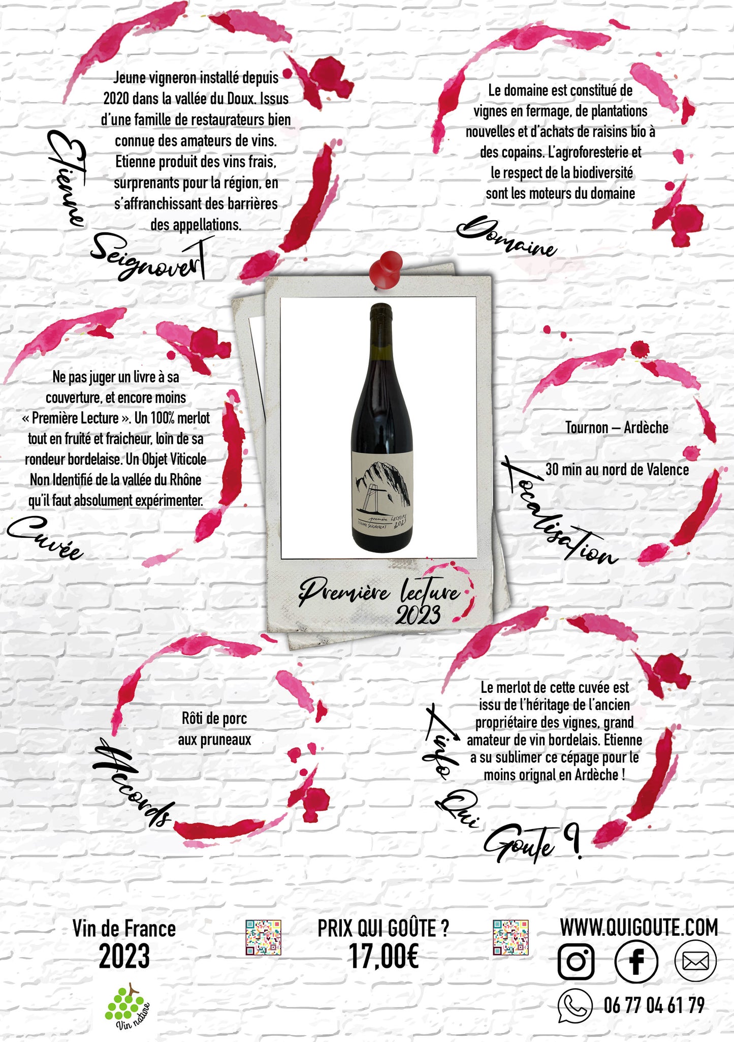 Première lecture 2023 - Etienne Seignovert