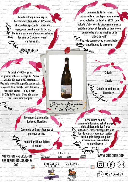 Les Salins 2021 - Denis et Didier Berthollier