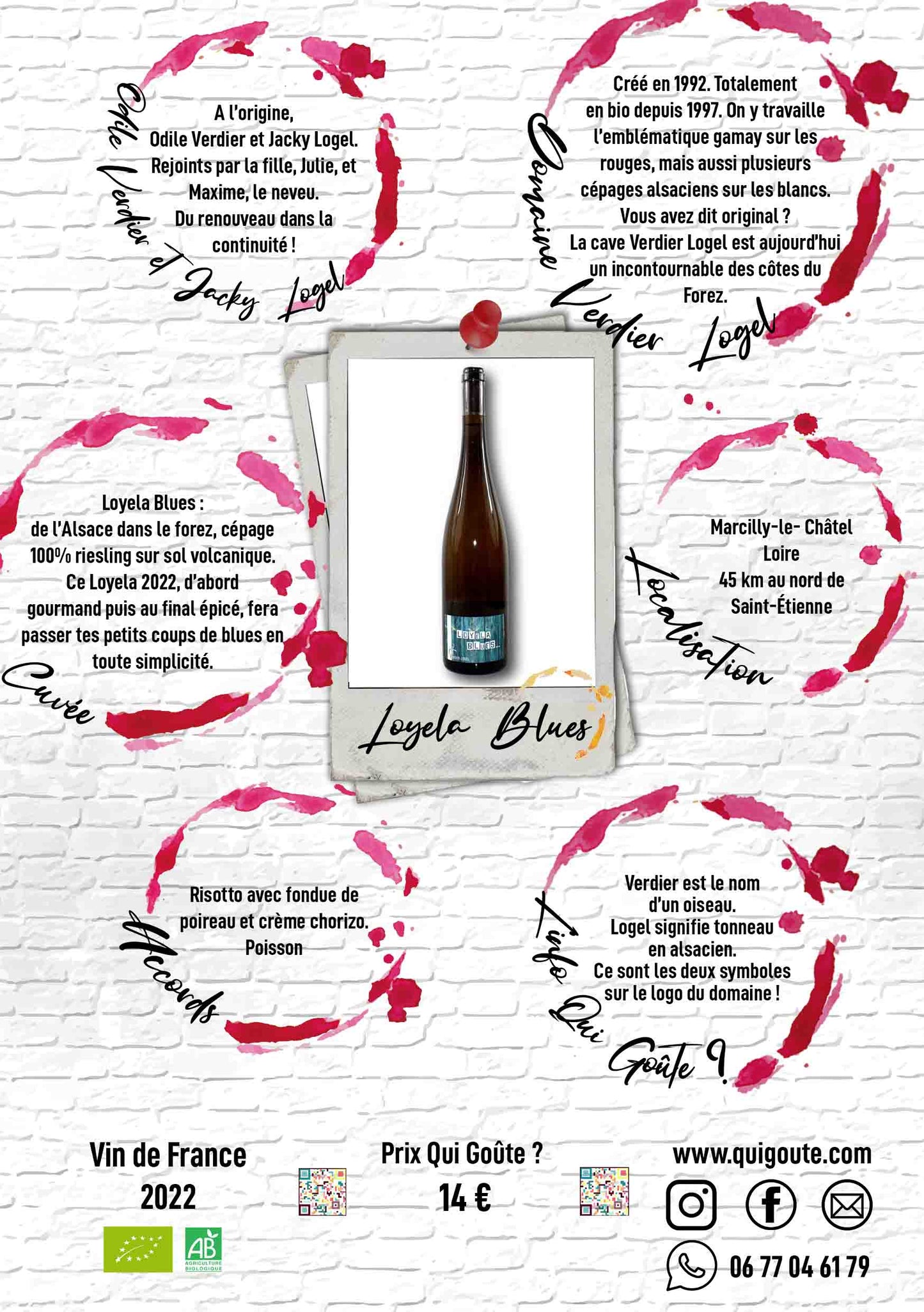 Loyela Blues 2022 - Verdier Logel